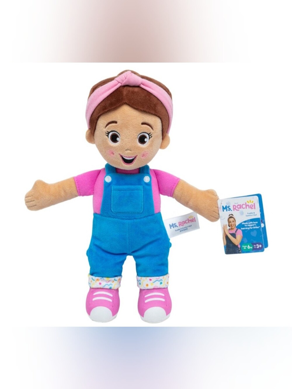 NEW Ms. Rachel Official Cuddle & Comfort Doll Baby Gund